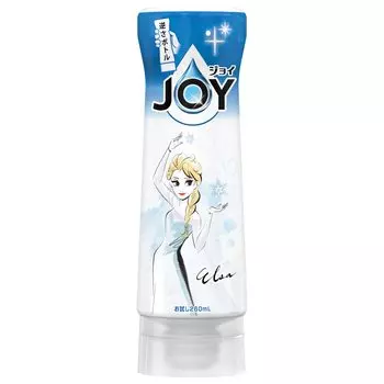 Joy W Disinfecting Dish Refreshing Inverted Disney Collaboration 260mL Detergent, Scent, Bottle, Design,