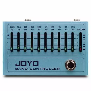 JOYO Effector 10-полосный эквалайзер для электрогитары и электробаса [] R-12