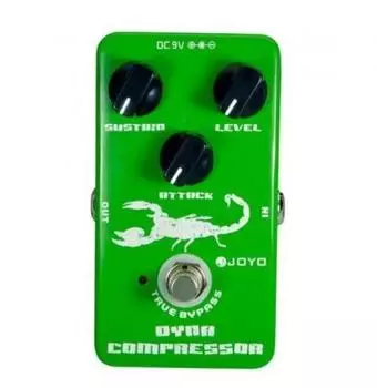 JOYO Effector DYNA COMPRESSOR Dyna Comp [] JF-10 зелёный