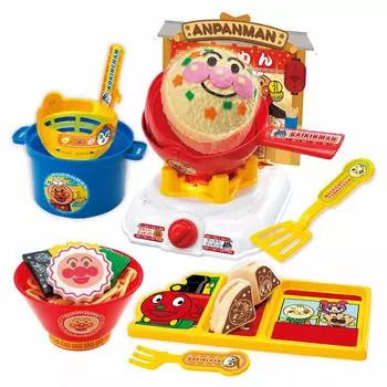JOYPALETTE Anpanman, а также жареный Anpanman Ramen DX Set W140 мм x H64 мм x D180 мм Жареный рис!