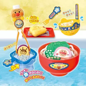 JOYPALETTE Anpanman Freshly Freshly Udon ресторан в ванне жареный! вареный!