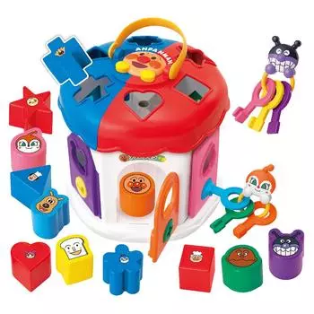 JOYPALETTE Anpanman открой Можем ли мы сделать головоломку Kagifull Iku из 12 деталей xx см из пластика? Вперед! Давайте! это? 21,5 20,7 21,2