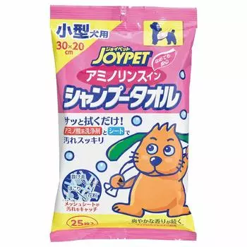 Joypet Amino Rinse in Shampoo - 25 полотенец для маленьких собак