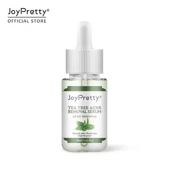 JoyPretty Чайное дерево Увлажняющая сыворотка для лица от прыщей 30 мл зелёный