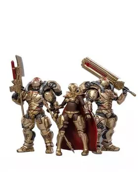 JOYTOY 1/18 Battle Star Series Сарук Племя Бога Корпус Белого Пламени Подвижная Фигурка JT0722