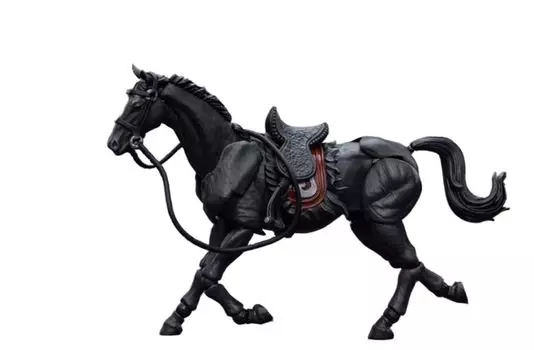 JOYTOY 1/18 Dark Source JiangHu JT8001 Боевой конь, черная подвижная фигурка, черная лошадь