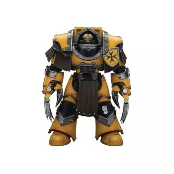 JoyToy Warhammer 40K Imperial Fists Legion Cataphracti Terminator Squad Legion Cataphracti с Lightning Claw Scale Figure 118