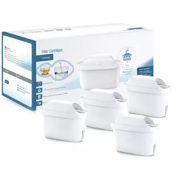 JPCHSO Cartridge Compatible with Brita Water Purification Pot Replacement Filter Cartridge Filter Cartridge for Water Purifier High Removal Set of 4