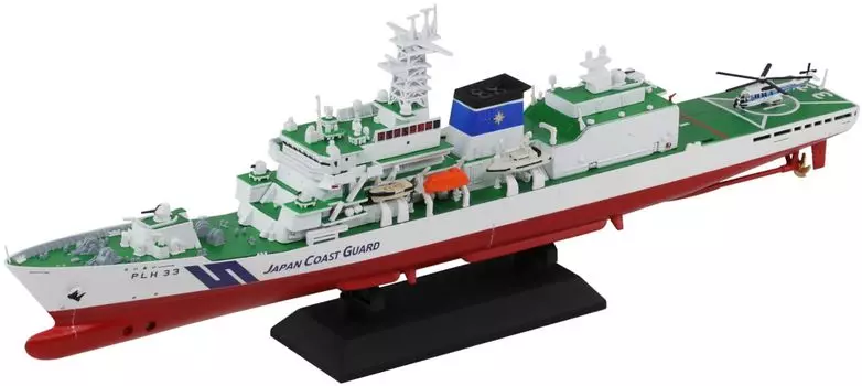 JPM Series Japan Coast Guard Patrol Boat Reimei Painted Complete Product JPM18 PIT-ROAD 1/700 PLH-33 (Ship)