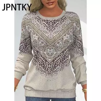 JPNTKY Женская мода Повседневные толстовки с капюшоном и длинным рукавом S