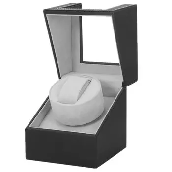 JQUEEN Winding Machine, 1 Automatic Watch Winding Machine, Watch Winder, Automatic Watch Winder, Japanese MABUCHI Motor, Quiet Design, High-grade PU