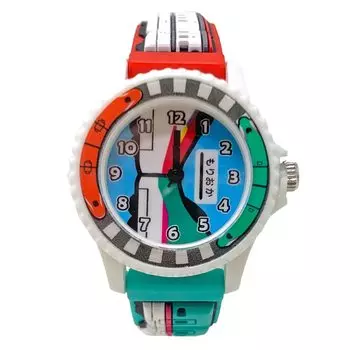 JR Official Shinkansen Kids E5 & E6 Komachi Hayabusa Linked Watch JR East Train Goods Детские часы Часы для мальчиков Часы для улицы с аналоговым дисплеем для девочек и мальчиков