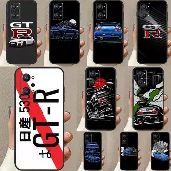 JRM Skyline GTR R34 для Realme GT Neo 2 Master Q3s C21 8i 9i 8 9 Pro, чехол для телефона OnePlus 10 Pro Nord2 9R 8T Realme GT(Neo)