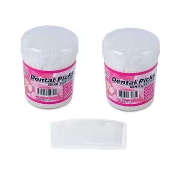 JS Daden Dental Fix одноразовая межзубная щетка I-типа SS + портативная, 500 шт., 2 шт.