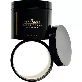 JS Sloane Matte Cream Hair Wax Men s Water-based Wax Medium Straight Hair Cream Hair Balm JS Sloane 118g