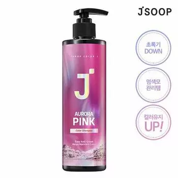 JSOOP Color J Aurora Розовый цвет шампунь 380мл