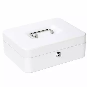 Jssmst Hand Safe Key Lock металлический 25x20x9 см размер A5 GB001BL-XL (белый) белый