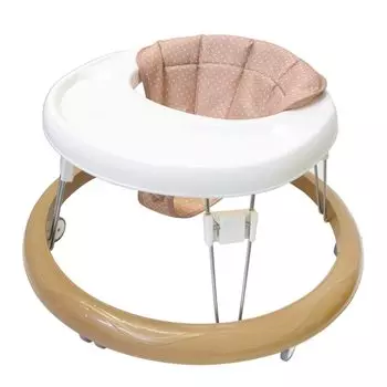 JTC круглый детский ходунок бежевый бежевый