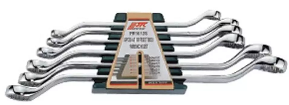 JTC Offset Box Wrench Set Hand Tool Tool Set Offset Box Wrench Box Wrench Double Glasses JTCPR1012S