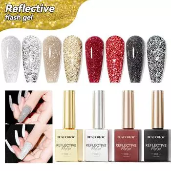 JTING 15 мл светоотражающий флэш-гель-лак коллекция блестящий диско нейл-арт УФ-гель для профессионального маникюра в салоне и дома своими руками золотой