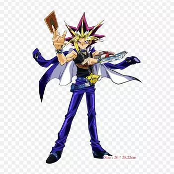 Ю Ги О Юги Муто Ю-ги-о! Утюговые нашивки Duel Links для одежды, наклейки с аппликациями на одежду, термочувствительные индивидуальные патчи