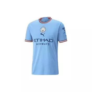 Юбилейная майка PUMA Manchester City 2022/23 в подарочной упаковке Мужские топы синие 779041-01 XXL
