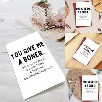 Юбилейная открытка. Юмористическая текстовая открытка. Поддельный Веселый Подарок One Size