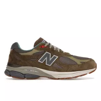 Юбилейные кроссовки унисекс New Balance Bodega x 990v3 Made In USA, коричневые M990BD3 41.5