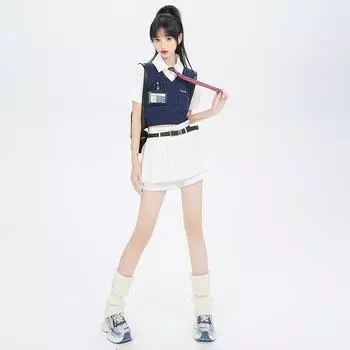 Юбка А-силуэта в стиле колледжа для женщин, летняя подкладка, высокая талия, белая плиссированная юбка для женщин, летняя балетная юбка для женщин, летний тонкий стиль XS белый