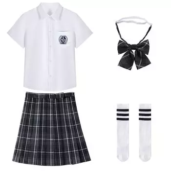 Юбка для косплея, плиссированная юбка, мини-юбка для девочек старшей школы JK, комплект школьной формы для косплея, юбка для невинного милого костюма для косплея