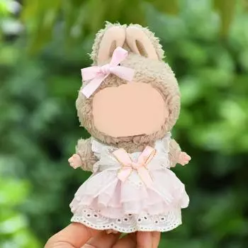 Юбка для милой куклы подойдет для кукол ростом 15-17 см. розовый