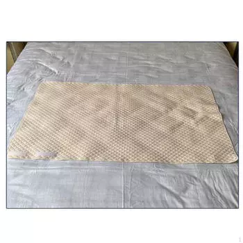 Юбка для подгузников для пожилых людей, носимые моющиеся подкладки для кроватей при недержании, коврики для матрасов для ночного недержания мочи серый