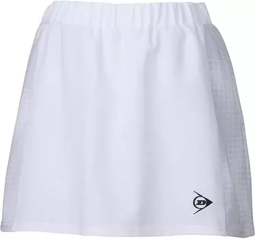 Юбка для тенниса Dunlop Game Wear DAK2393W 23FW белая M [DUNLOP] белый