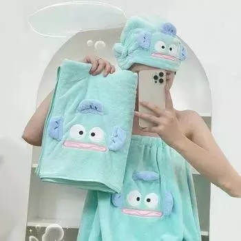 Юбка для ванны для взрослых, впитывающая воду, женская, носимая и обертываемая, коралловые плюшевые банные полотенца, шапочки для сухих волос, не из хлопка
