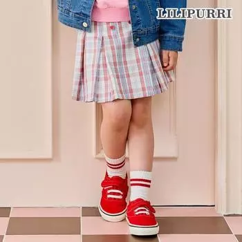 Юбка и брюки для школьницы Lilipuri розового цвета Pink/110