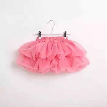 Юбка из сетки для девочек Детская юбка Sauersucker Пышная юбка Юбка-торт 2024 Весна и осень Детская юбка Sauer 120 чёрный