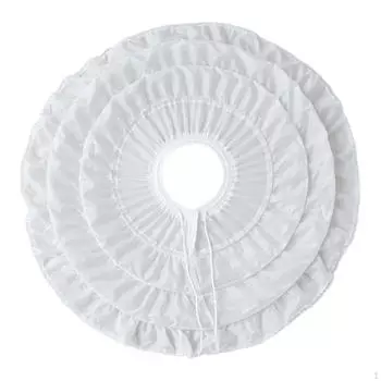 Юбка-кольца для девочек Детская нижняя юбка для подарка на свадьбу, выступление на сцене, день рождения