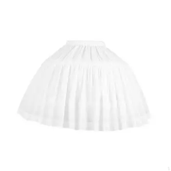 Юбка-кольцо в клетку, нижняя юбка для девочек, панье, для свадебного платья, выпускного платья