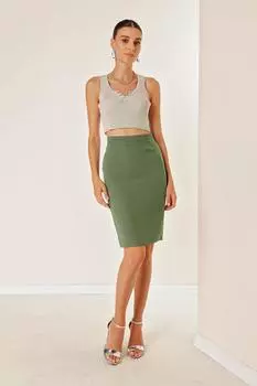 Юбка-куб из импортного крепа на подкладке