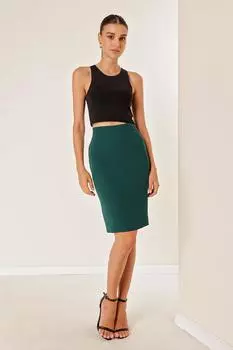 Юбка-куб из импортного крепа на подкладке