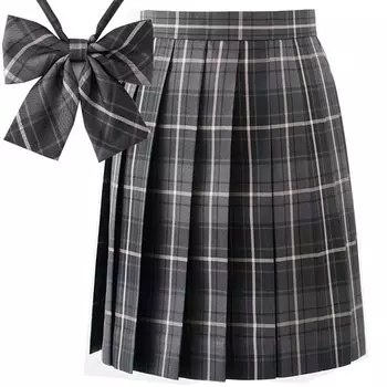 Юбка мини плиссированная JK униформа для девочек старшей школы парк развлечений культурный фестиваль косплей высокая талия клетчатая матросская юбка праздничная одежда школьная форма