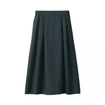 Юбка MUJI из рами BG1QFA4S Темно-серая S Женская Женская Женская темно-серого