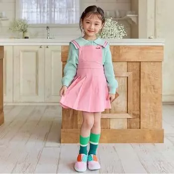 Юбка на подтяжках Lilypuri Pink Pink Pink/110