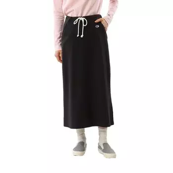 Юбка One Point Logo Длинная юбка Базовая черная M [Champion] женская CW-K220Z чёрный