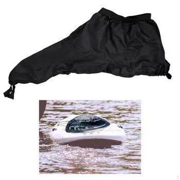 Юбка-распылитель для каяка Deck Sprayskirt Spraydeck Водонепроницаемый чехол Черный, S