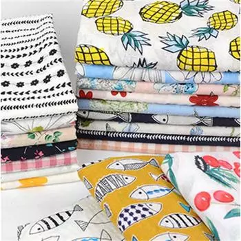 Юбка «сделай сам», ткань с принтом, искусственные штаны против комаров, хлопковое платье, Cheongsam, летние тонкие хлопковые летние юбки 1*1.45m