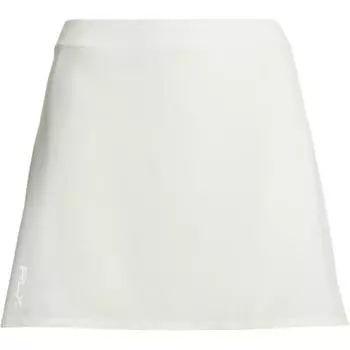 Юбка спортивная повседневная прямого кроя с принтом букв Polo Ralph Lauren SS25 Женские юбки Кирпично-белый WMXGSKTNDR20017-100 L