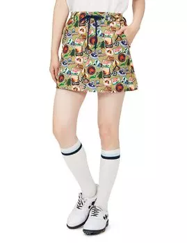 Юбка Стрейч Тафта 2 [Jack Bunny] Женская ПЭ/ПУ / 263-2234850 180_Хаки [L]