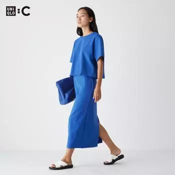 Юбка UNIQLO из креп-джерси