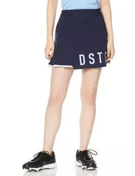 Юбка Водоотталкивающая UVCUT Эластичная Асимметричная Плиссированная Гольф DGWVJE03 NV00 Эквивалент японского размера XS [DESCENTE GOLF] UPF50+ Женская